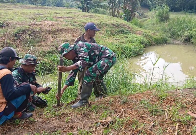 Koramil 1406-03/Maniangpajo yang dipimpin oleh Babinsa Koramil 1406-03/Maniangpajo, Serma Sumardi, melaksanakan kegiatan Karya Bhakti penanaman pohon mahoni (pohon keras) bersama masyarakat di Dusun Salodua, Desa Mattirowalie, Kecamatan Maniangpajo, Kabupaten Wajo, pada 19 Februari 2026
