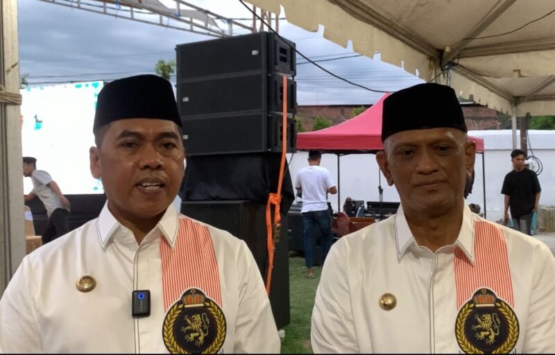Bupati Wajo Andi Rosman dan Wakil Bupati Wajo Baso Rahmanuddin