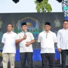 Bupati Wajo, Andi Rosman, secara resmi membuka gelaran Wajo Ramadhan Expo (WARE) 2026 di Lapangan Merdeka Sengkang, Minggu (22/2/2026) sore