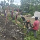 Koramil 1406-06/Pammana kembali menggelar aksi Karya Bhakti di Kelurahan Cina, Kecamatan Pammana, Kabupaten Wajo, pada Selasa (24/02/2026)