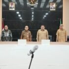 Rakor bersama jajaran SKPD Pemkot Makassar, dipimpin langsung Wali Kota Makassar, Munafri Arifuddin di Ruangan Pola Sipakatau Kantor Wali Kota, Selasa (24/2/2026)