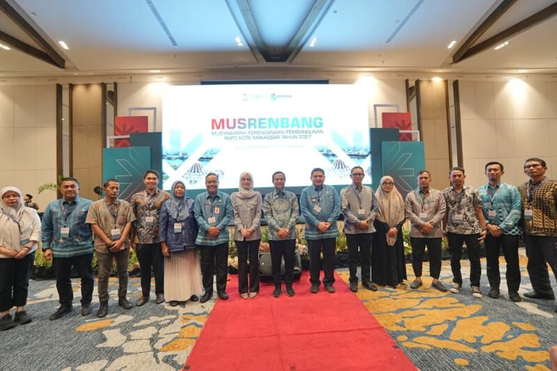 Wali Kota Makassar, Munafri Arifuddin menghadiri Musyawarah Perencanaan Pembangunan (Musrenbang) RKPD Kota Makassar Tahun 2027 di Hotel Claro, Kamis (5/03/2026)