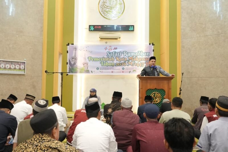 Wali Kota Makassar, Munafri Arifuddin kembali melanjutkan rangkaian road show kegiatan Safari Ramadan Pemerintah Kota Makassar 1447 Hijriah, di Masjid H. Sampara Cubung, Kelurahan Untia, Kecamatan Biringkanaya, Sabtu (7/3/2026) malam