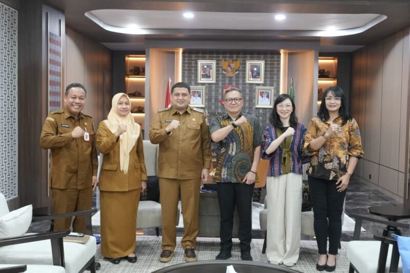 Wali Kota Makassar Munafri Arifuddin, terima kunjungan jajaran Putera Sampoerna Foundation di Balai Kota Makassar, Senin (9/3/2026) kemarin