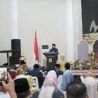 Wali Kota Makassar, Munafri Arifuddin menghadiri kegiatan buka puasa bersama Ikatan Alumni SMADA Makassar yang dirangkaikan dengan salat Isya dan tarawih berjamaah di Baruga Anging Mammiri Rumah Jabatan Wali Kota Makassar, Minggu (15/3/2026)