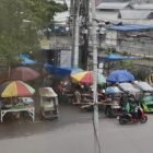 Suasan Pasar tradisional Pa,baeng-baeng Makassar, Rabu (18/3/2026)