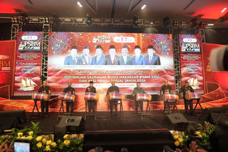 Wali Kota Makassar, Munafri Arifuddin menghadiri Pertemuan Saudagar Bugis Makassar (PSBM) XXVI Tahun 2026 di Hotel Claro Makassar, Kamis (26/3/2026)