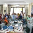 Wakil Wali Kota Makassar, Aliyah Mustika Ilham, menggelar acara Halal Bi Halal bersama Purna Bakti Pegawai Negeri Sipil (PNS) Pemerintah Kota Makassar di Rumah Jabatan Wakil Wali Kota Makassar, Kompleks PDAM, Jalan Dr. Ratulangi, Jumat (3/4/2026)