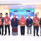 Bupati Gowa, Sitti Husniah Talenrang membuka Training Centre dan melepas kafilah Kabupaten Gowa untuk mengikuti MTQ Sulsel di Baruga Tinggimae, Rumah Jabatan Bupati Gowa, Kamis (9/4/2026)