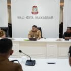 Wali Kota Makassar, Munafri Arifuddin menerima audiensi dari Konfederasi Persatuan Buruh Indonesia terkait rencana pelaksanaan May Day Fest 2026, di Balai Kota Makassar, Senin (20/4/2026)