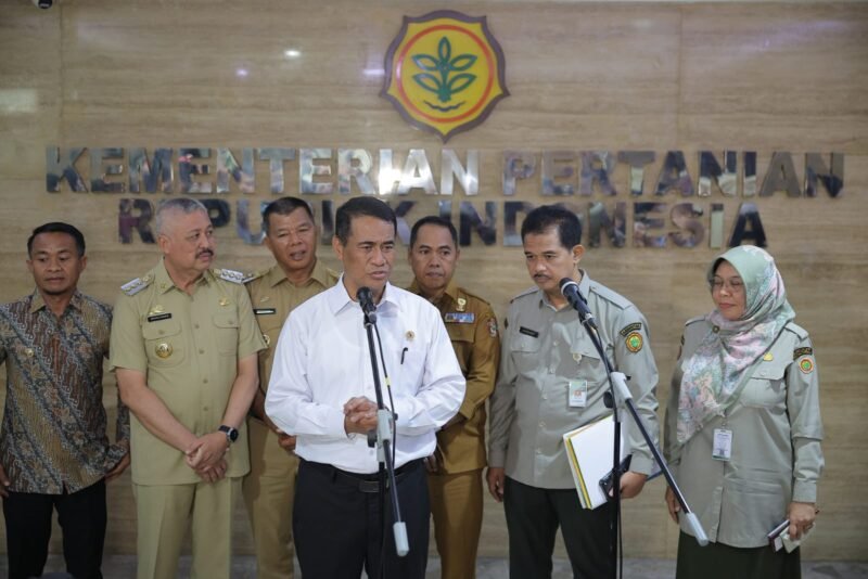 Bupati Wajo, Andi Rosman, menghadiri Rapat Koordinasi Nasional (Rakornas) yang diselenggarakan oleh Kementerian Pertanian (Kementan) RI di Auditorium Gedung F Kementan, Jakarta, Senin (20/4/2026)