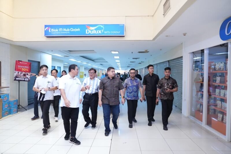 Wali Kota Makassar, Munafri Arifuddin melakukan kunjungan ke kawasan Blok M di Jakarta, Selasa (21/4/2026)