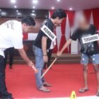 Satuan Reserse Kriminal (Sat Reskrim) Polres Wajo menggelar rekonstruksi kasus pembunuhan yang menewaskan korban berinisial A.B. Kegiatan yang berlangsung pada Rabu (20/5/2026)