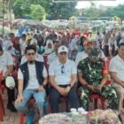 Anggota Komisi I DPRD Wajo, Amran menghadiri aksi penanaman pohon dalam rangka memperingati Hari Lingkungan Hidup Sedunia (HLH) 2026 yang dipusatkan di kawasan Islamic Center Palaguna, Selasa (9/6/2026)