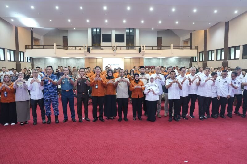 Wali Kota Makassar, Munafri Arifuddin, menghadiri Pencanangan Sensus Ekonomi 2026 yang diselenggarakan oleh Badan Pusat Statistik (BPS) Republik Indonesia di Ruang Pola Kantor Gubernur Sulawesi Selatan, Selasa (10/6/2026)