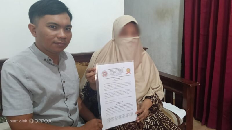 Kuasa Hukum Korban MH, Jumadi Mansur SH dari Lembaga Bantuan Hukum Macan Rakyat Indonesia (MRI)