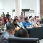 Rapat Koordinasi Pengamanan dan Penyelenggaraan IGS Tour Makassar di Baruga Anging Mamiri Rumah Jabatan Walikota Makassar, Kamis/06/2026)