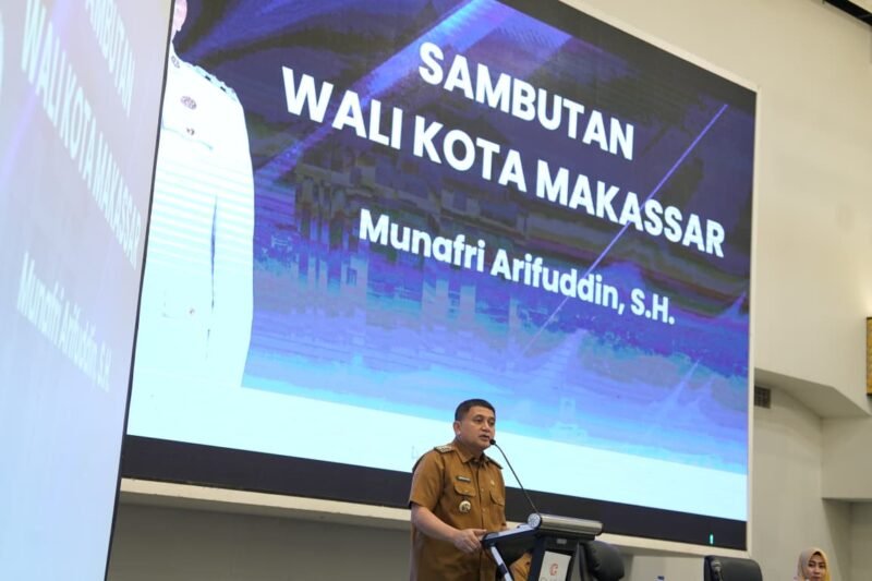 Wali Kota Makassar, Munafri Arifuddin, membuka secara resmi Bimbingan Teknis Sistem Akuntabilitas Kinerja Instansi Pemerintah (SAKIP) Tahun 2026 lingkup Pemerintah Kota Makassar di Hotel Claro, Senin (6/7/2026)