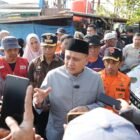 Wali Kota Makassar, Munafri Arifuddin, meninjau langsung lokasi kebakaran di Jalan Sultan Abdullah, Kelurahan Tallo, Kecamatan Tallo, Jumat (31/7/2026)