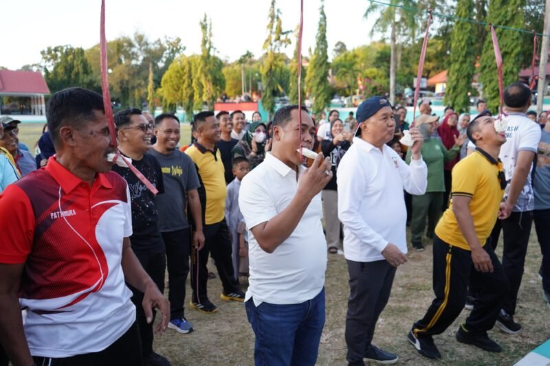Pemerintah Kabupaten Wajo meriahkan Hari Ulang Tahun (HUT) ke-81 Republik Indonesia dengan sejumlah lomba menarik yang dipusatkan di Lapangan Merdeka Sengkang, Jumat (7/8/2026)