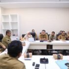 Sekretaris Daerah Kota Makassar, Andi Zulkifly Nanda memimpin Rapat Koordinasi persiapan pelaksanaan peringatan HUT ke-81, Sabtu (8/8/2026)