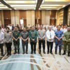 Rapat Koordinasi Forkopimda tentang Situasi Keamanan dan Ketertiban Masyarakat di Wilayah Kota Makassar, yang berlangsung di Novotel Makassar Grand Shayla, Kamis (13/8/2026)