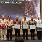 Dinas Komunikasi dan Informatika (Diskominfo) Kota Makassar meraih penghargaan Public Service of the Year Sulawesi Selatan 2026 dalam ajang Indonesia Marketing Festival (IMF) 2026 yang digelar oleh MarkPlus di  Claro Hotel Makassar, Kamis (13/8/2026)