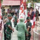 Panglima Kodam (Pangdam) XIV/Hasanuddin Mayjen TNI Bangun Nawoko melakukan kunjungan kerja (kunker) ke Jembatan Garuda Merah Putih yang berlokasi di Kecamatan Maniangpajo, Kabupaten Wajo, Kamis (20/8/2026)