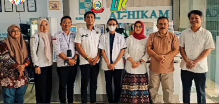 Dinas Kesehatan (Dinkes) Kota Makassar melakukan kegiatan Visitasi Izin Berusaha di Klinik Pratama Rawat Inap Al-Hikam, Rabu (23/7/2026)