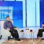 Wali Kota Makassar, Munafri Arifuddin menghadiri program Talkshow Zona Inspirasi secara live berlangsung di Studio Redaksi Kompas TV, Jalan Palmerah Selatan, Jakarta, Kamis (27/8/2026)
