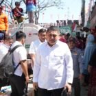 Wali Kota Makassar, Munafri Arifuddin turun langsung ke sejumlah wilayah memantau pendistribusian air bersih, di Kecamatan Tallo hingga Kecamatan Tamalanrea, Rabu (2/9/2026)