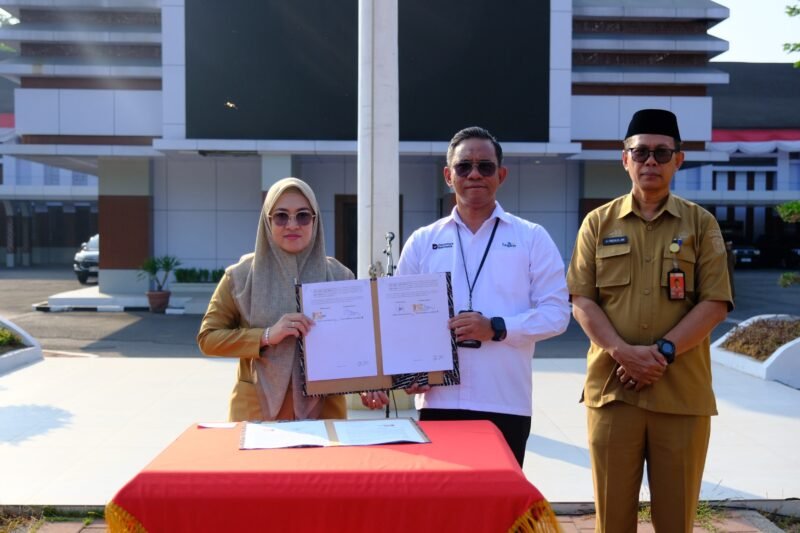 Pemerintah Kabupaten Gowa melakukan penandatanganan kerja sama dengan PT Taspen untuk meningkatkan kesejahteraan dan perlindungan bagi seluruh Aparatur Sipil Negara (ASN) Lingkup Pemerintah Kabupaten Gowa yang dirangkaikan dengan Apel Pagi Bersama di Lapangan Upacara Kantor Bupati Gowa, Senin (7/9/2026)