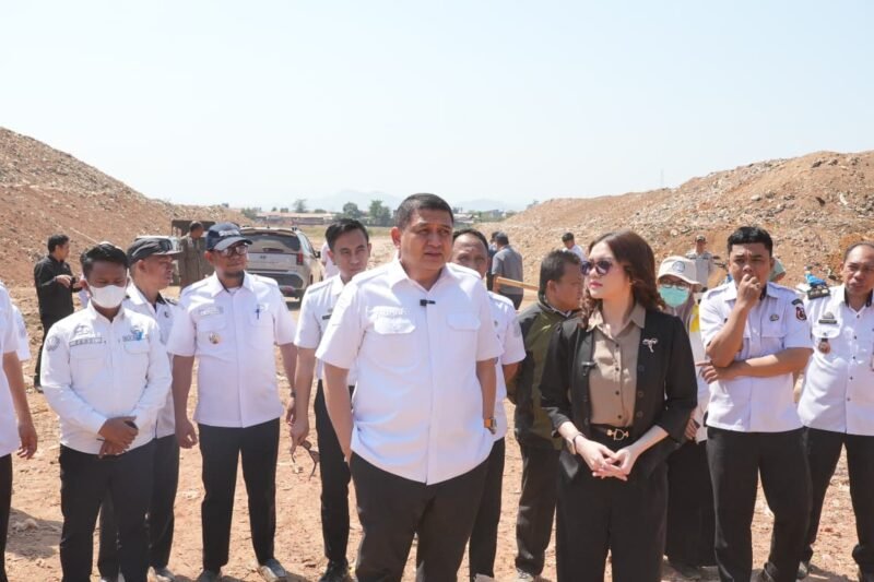 Wali Kota Makassar, Munafri Arifuddin kembali meninjau perkembangan pembenahan Tempat Pemrosesan Akhir (TPA) Tamangapa, Antang, Kecamatan Manggala, Rabu (16/9/2026)