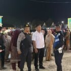 Satuan Samapta Polres Wajo melaksanakan pengamanan kegiatan pembukaan Musabaqah Tilawatil Qur’an (MTQ) ke-36 tingkat Kabupaten Wajo tahun 2026 yang berlangsung di Lapangan Batara Menge, Kecamatan Belawa, Kabupaten Wajo, Sabtu (10/10/2026) malam