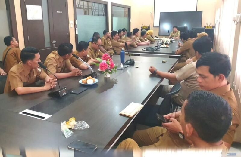Dinas Tata Ruang (Distaru) Kota Makassar menggelar Rapat Koordinasi, Senin (19/1/2026)